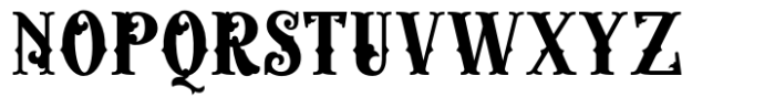 Hupfildac Font UPPERCASE