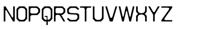 Hupla Book Font UPPERCASE