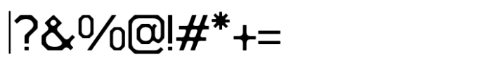 Hupla Regular Font OTHER CHARS