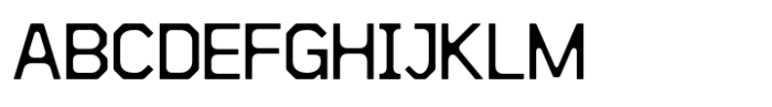 Hupla Regular Font UPPERCASE