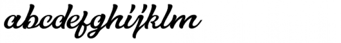 Hurley 1967 Script Regular Font LOWERCASE