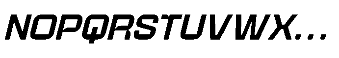 Hurst Bagod Italic Font UPPERCASE
