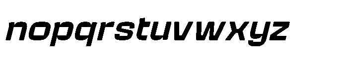 Hurst Bagod Italic Font LOWERCASE