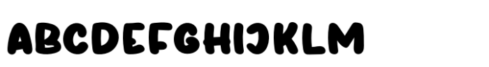 Hurtz Regular Font UPPERCASE