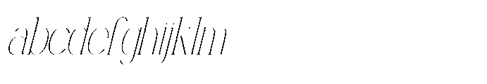 Hustasea Italic FONT
