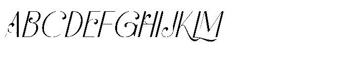 Hustle Batik Italic Font UPPERCASE