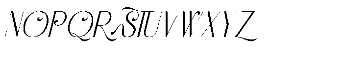 Hustle Batik Italic Font UPPERCASE