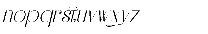 Hustle Batik Italic Font LOWERCASE