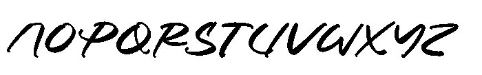 Hustle Graffiti Regular Font UPPERCASE