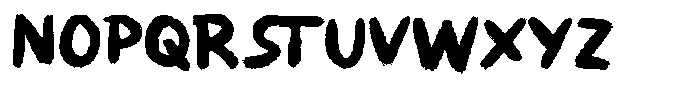 Hustle Jungle Font UPPERCASE