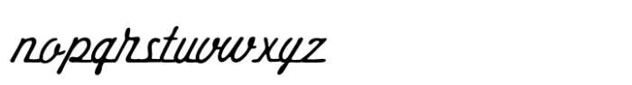Hustle Trip Bold Regular Font LOWERCASE