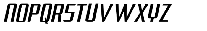 Huxley Maximum Italic Font UPPERCASE