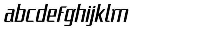 Huxley Maximum Light Italic Font LOWERCASE