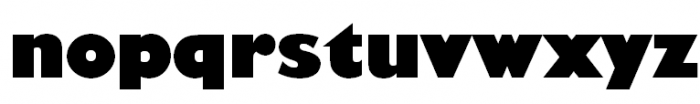 Humanist 521 Ultra Bold Font LOWERCASE