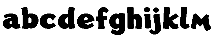 HUGS Extra Bold FONT