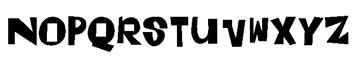 Huffer Regular Font UPPERCASE