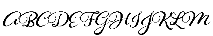Hummingbird Bold Font UPPERCASE