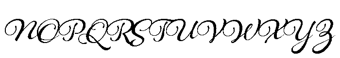 Hummingbird Bold Font UPPERCASE