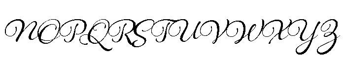Hummingbird Regular Font UPPERCASE