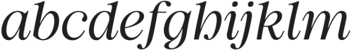 HV Auckland Semi Bold Italic otf (600) Font LOWERCASE