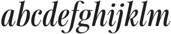 HV Fitzgerald Bold Italic otf (700) Font LOWERCASE