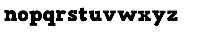 HVD Comic Serif Pro Regular Font LOWERCASE