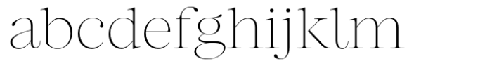 HV Auckland Thin Font LOWERCASE