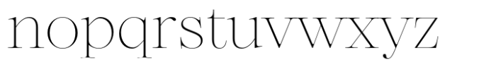 HV Auckland Thin Font LOWERCASE