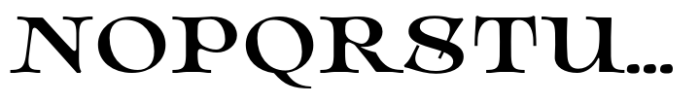 HV Bradbury Regular Font UPPERCASE