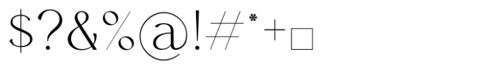 HV Clio Regular Font OTHER CHARS