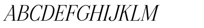 HV Constantine Italic Font UPPERCASE