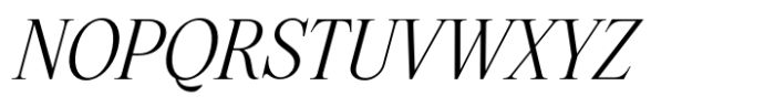 HV Constantine Italic Font UPPERCASE
