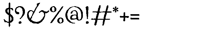 HV Sylvatheca Font OTHER CHARS