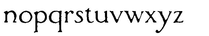 HV Sylvatheca Font LOWERCASE