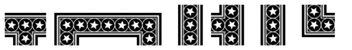 HWT Star Ornaments Font OTHER CHARS
