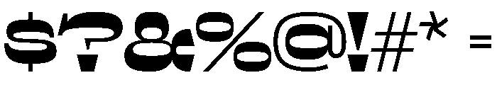 HWTBrylski Bold Font OTHER CHARS