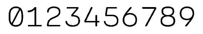 Hyperspace Race Variable Thin Font OTHER CHARS