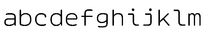 Hyperspace Race Variable Thin FONT