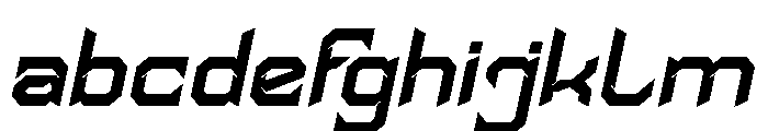 HYPER SYSTEM Bold Italic FONT