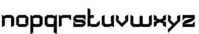 HYPER SYSTEM Bold Font LOWERCASE
