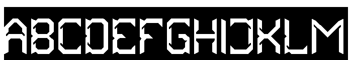 HYPER SYSTEM-Inverse Font UPPERCASE