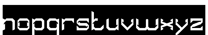 HYPER SYSTEM-Inverse Font LOWERCASE