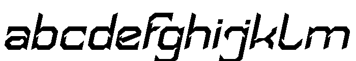 HYPER SYSTEM Italic FONT