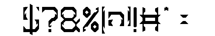 HYPER SYSTEM-Light Font OTHER CHARS