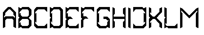HYPER SYSTEM-Light Font UPPERCASE