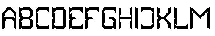 HYPER SYSTEM Font UPPERCASE