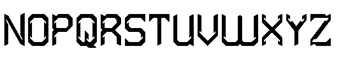 HYPER SYSTEM Font UPPERCASE