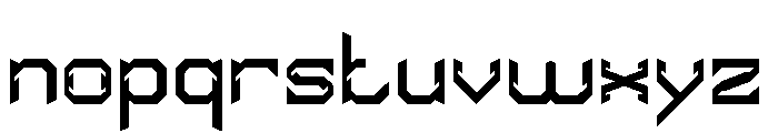 HYPER SYSTEM Font LOWERCASE