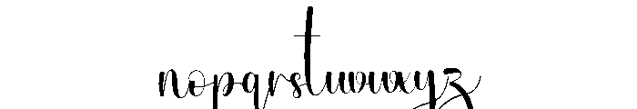 Hy Kitty Font LOWERCASE