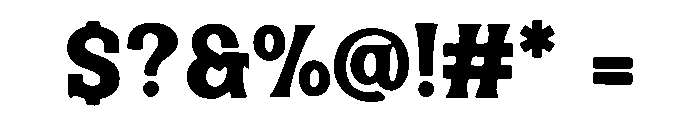 Hybrid Of Blacklette Font OTHER CHARS